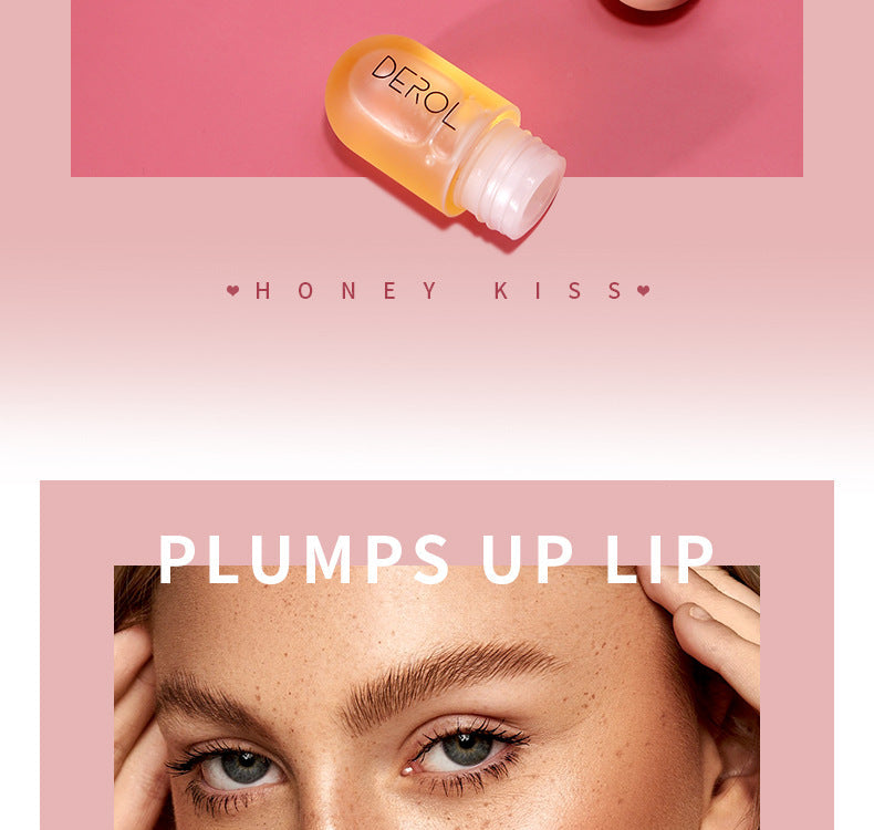Day Night Instant Volume Lip Plumper Oil Clear Lasting Nourishing Repairing Reduce Lip Fine Line Care Lip Beauty Cosmetic