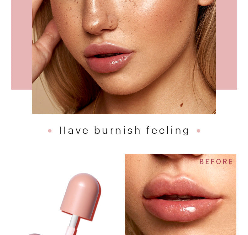 Day Night Instant Volume Lip Plumper Oil Clear Lasting Nourishing Repairing Reduce Lip Fine Line Care Lip Beauty Cosmetic