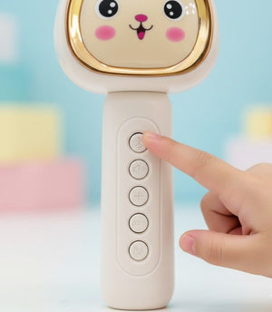 Cute Cartoon Wireless Karaoke Microphone