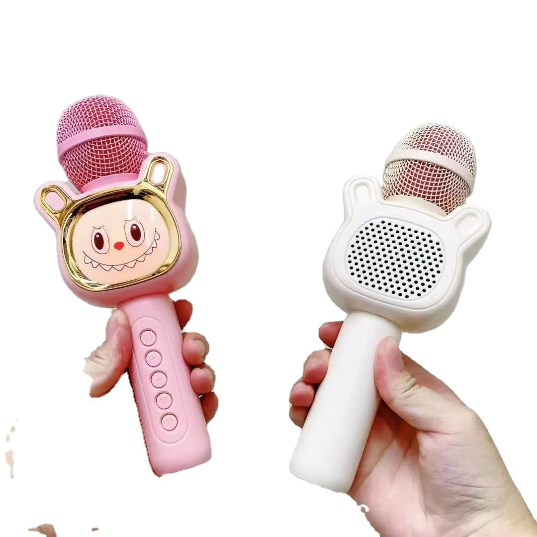 Cute Cartoon Wireless Karaoke Microphone