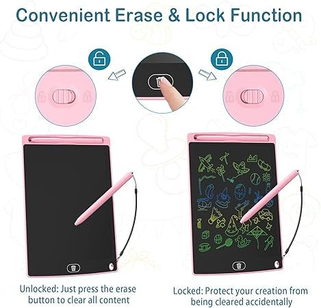 LCD Writing Tablet (Kids Drawing Pad)